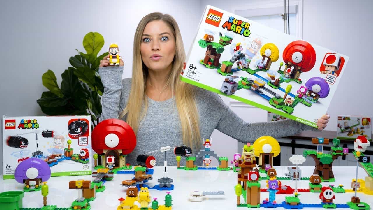 En första titt på nya Super Mario LEGO