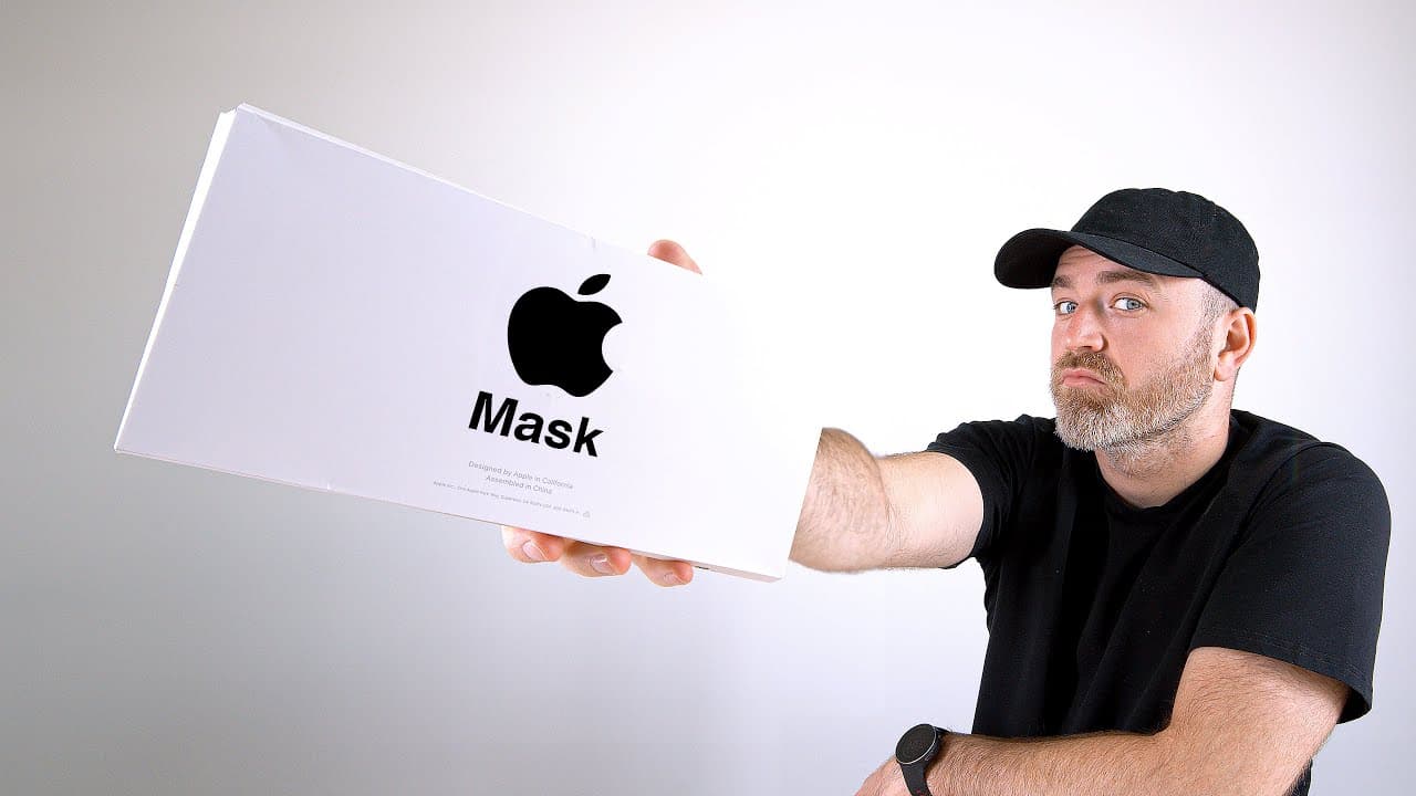 Unboxing av Apples ansiktsmask