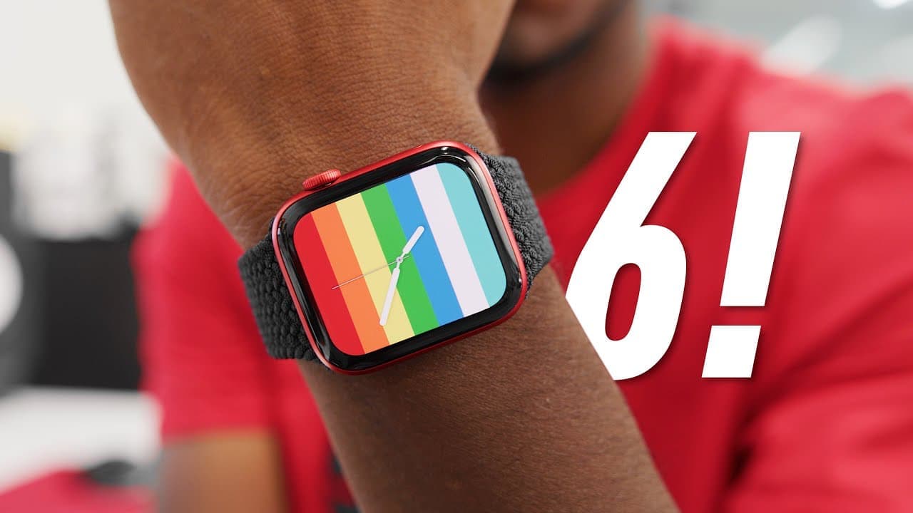 MKBHD testar Apple Watch Series 6