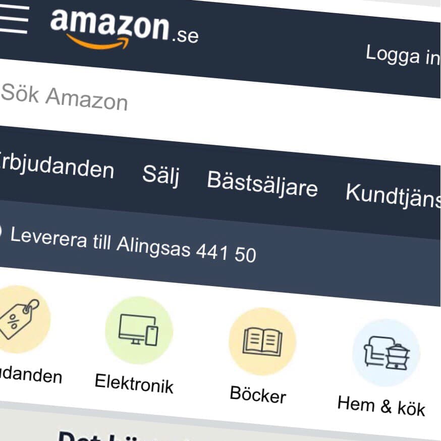 Amazon.se är nu öppet i Sverige