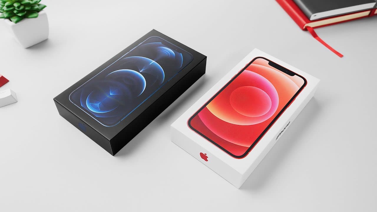 MKBHD packar upp iPhone 12