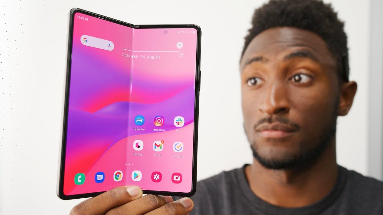 MKBHD recenserar Galaxy Z Fold 3