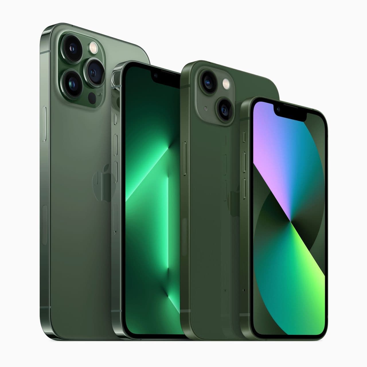 Apple släpper iPhone 13 och 13 Pro i grön färg