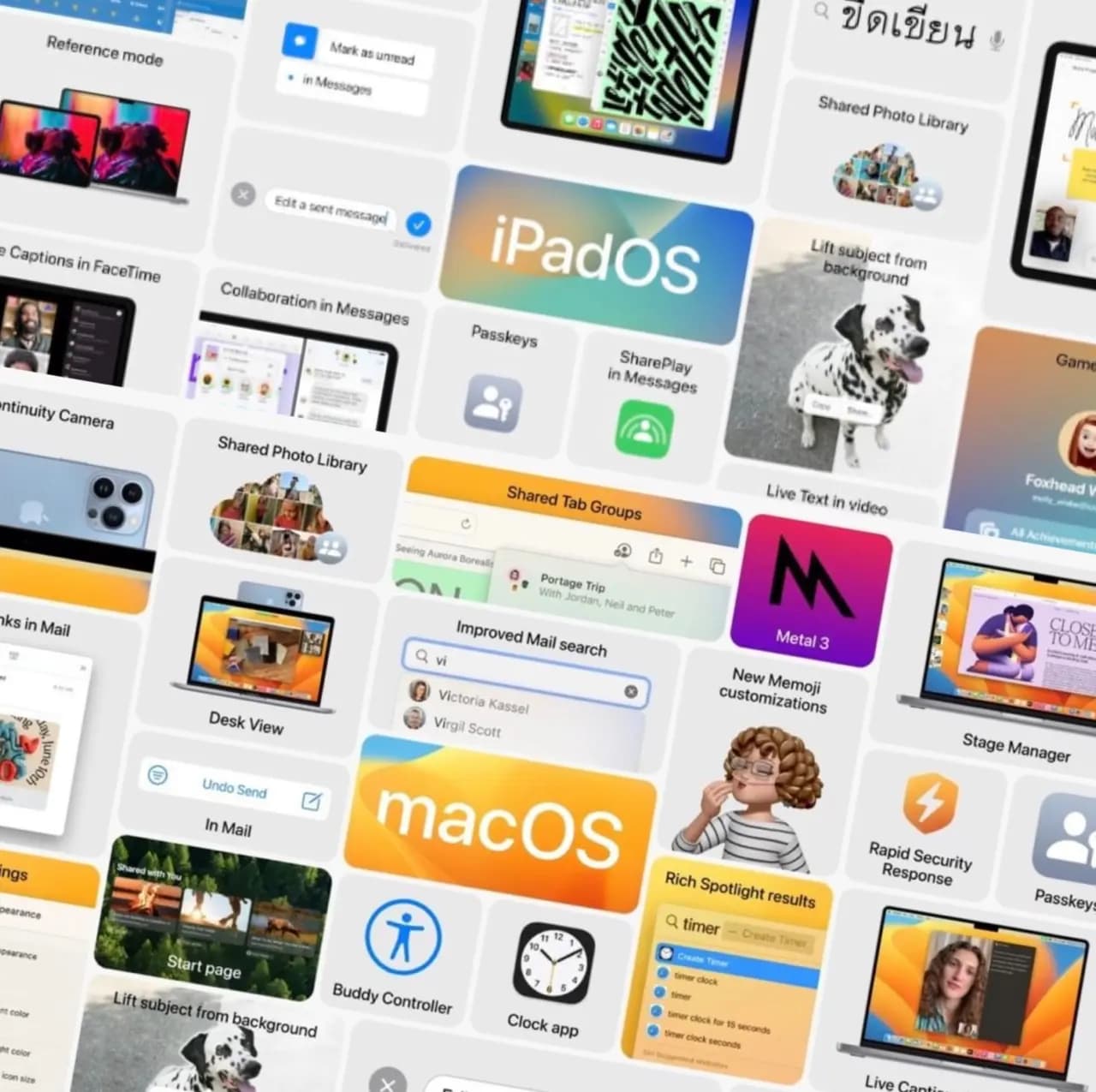 På måndag släpper Apple iPadOS 16 och macOS Ventura