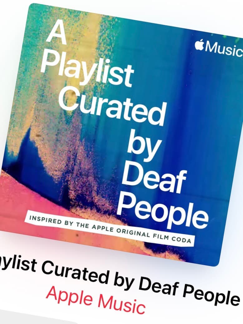 Apple Music släpper spellista för döva