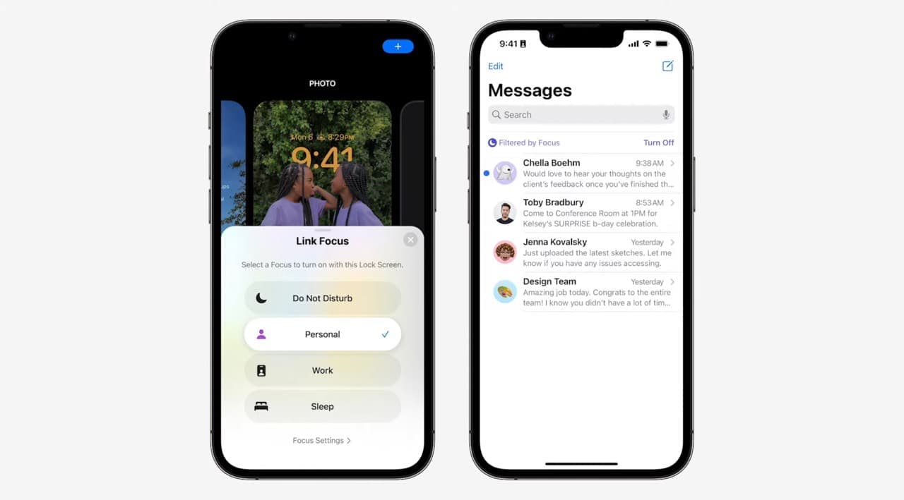 Fokus blir kraftigare med iOS 16