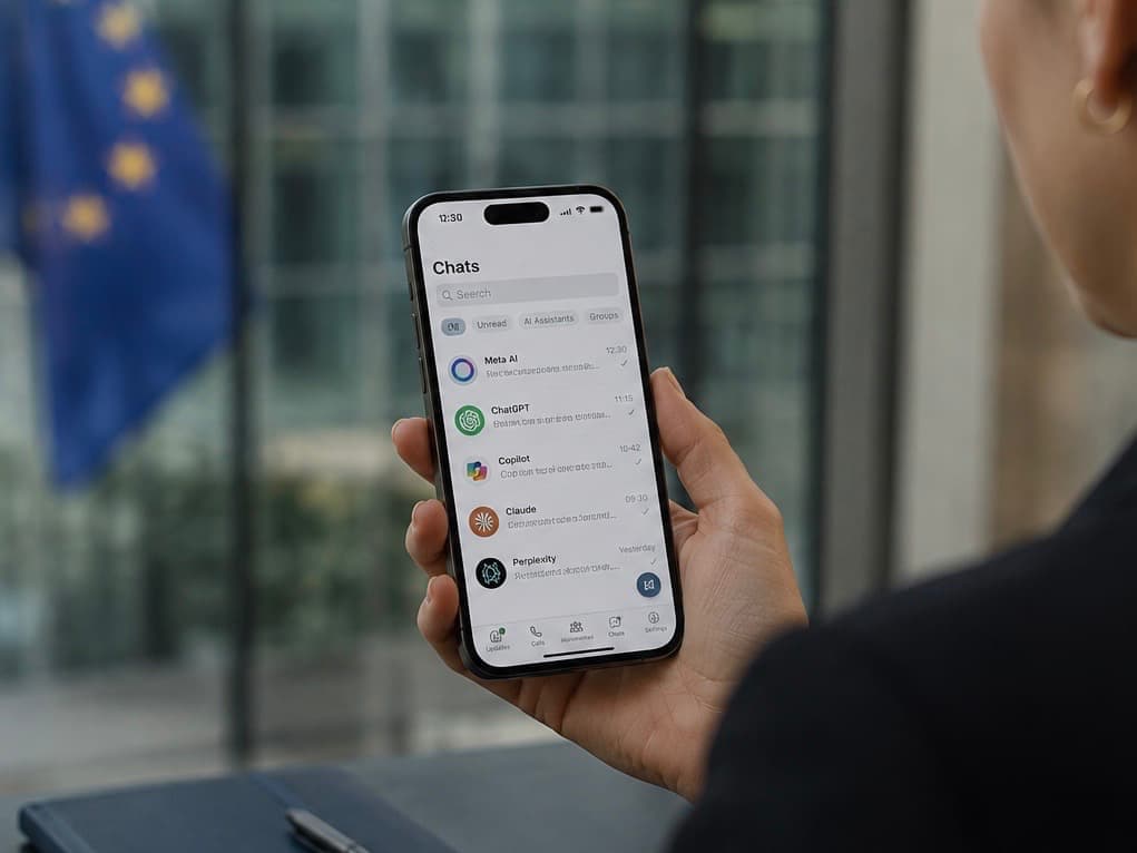 EU vill tvinga Meta att öppna WhatsApp för andra AI assistenter