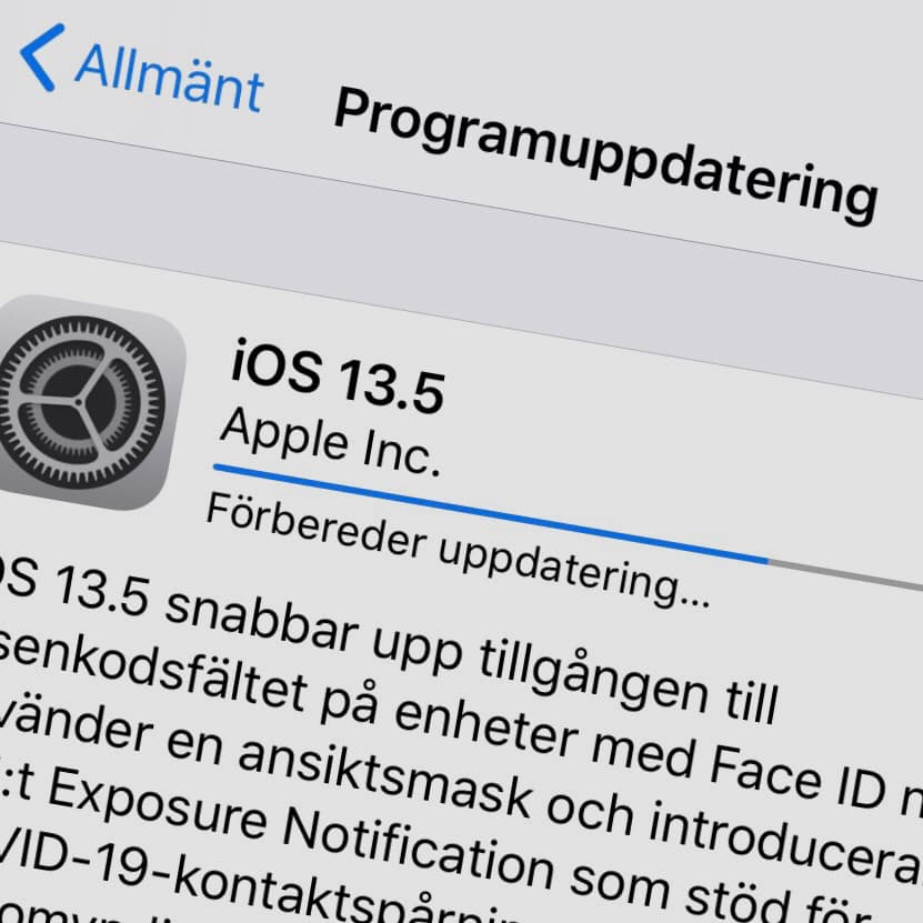 iOS 13.5
