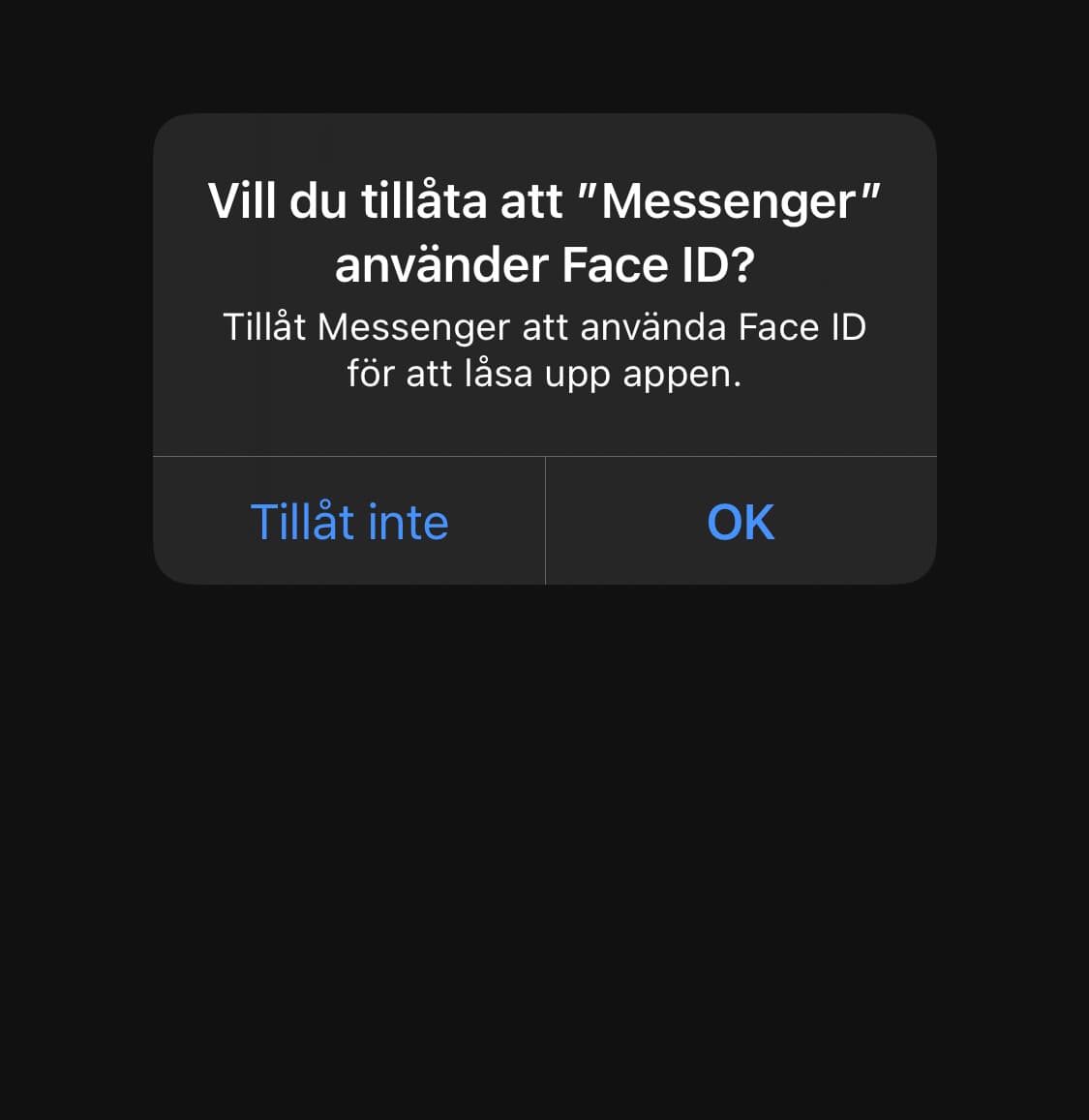 Facebook Messenger till iOS fungerar nu med Touch ID och Face ID
