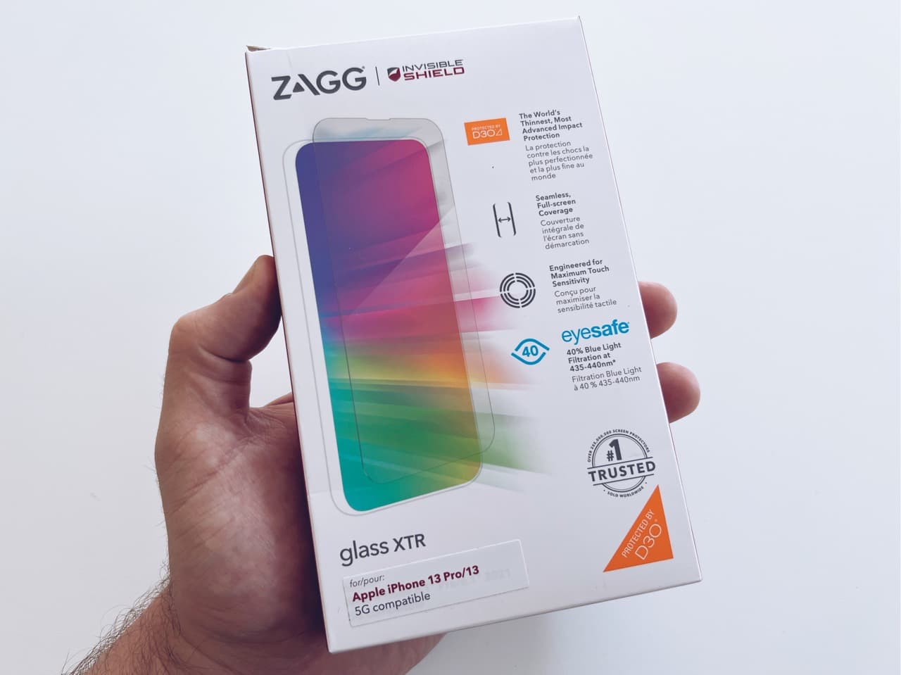 ZAGG Invisible Shield Glass XTR till iPhone 13 Pro