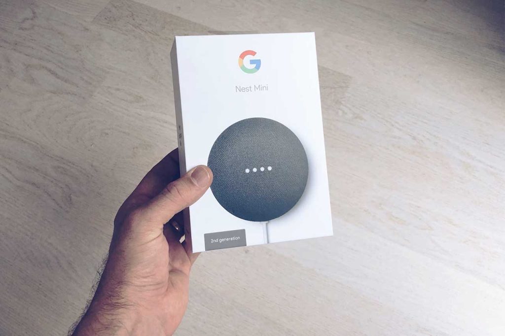 Låda Google Nest Mini Gen 2