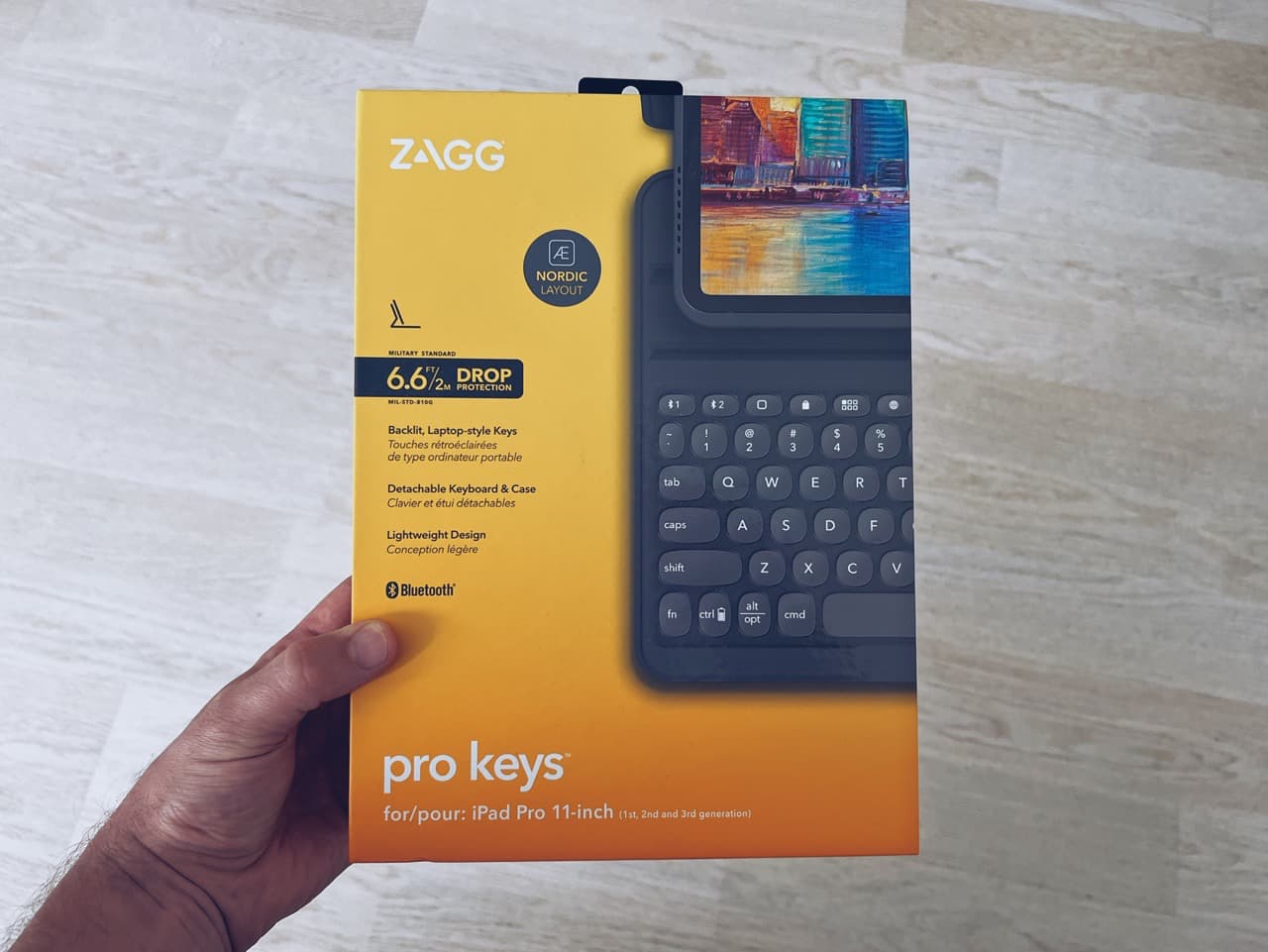 Recension av Zagg Pro Keys till iPad Pro 11 tum